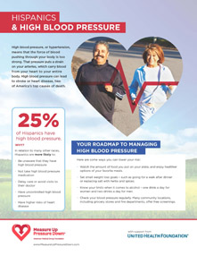 Hispanics & High Blood Pressure Factsheet